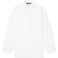 Skjorte A-COLD-WALL* Contrast Panel Shirt Hvid | ACWMSH129-PORC, 1