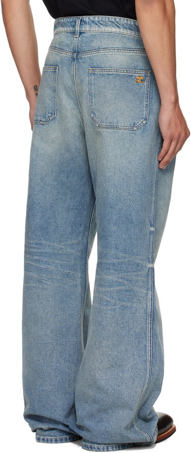 Jeans Courrèges Courrèges Hammer Baggy Jeans Blå | VESDPA241DE0041, 2