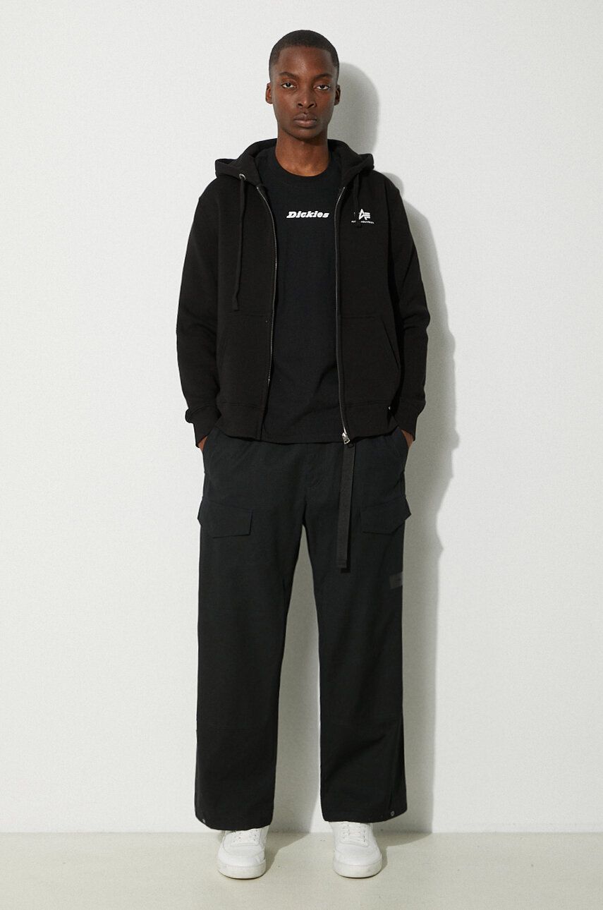 Sweatshirt Alpha Industries Basic Zip Hoody with Logo Print Sort | 118342.03, 1