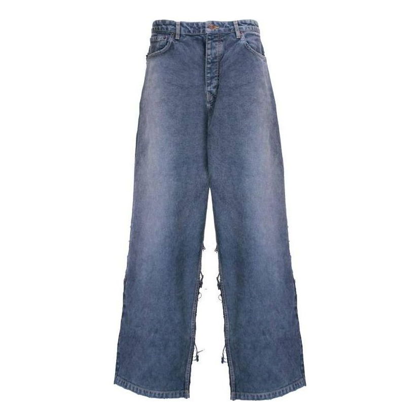 Jeans Balenciaga Hybrid Baggy Pants Blå | 738751TOW554702