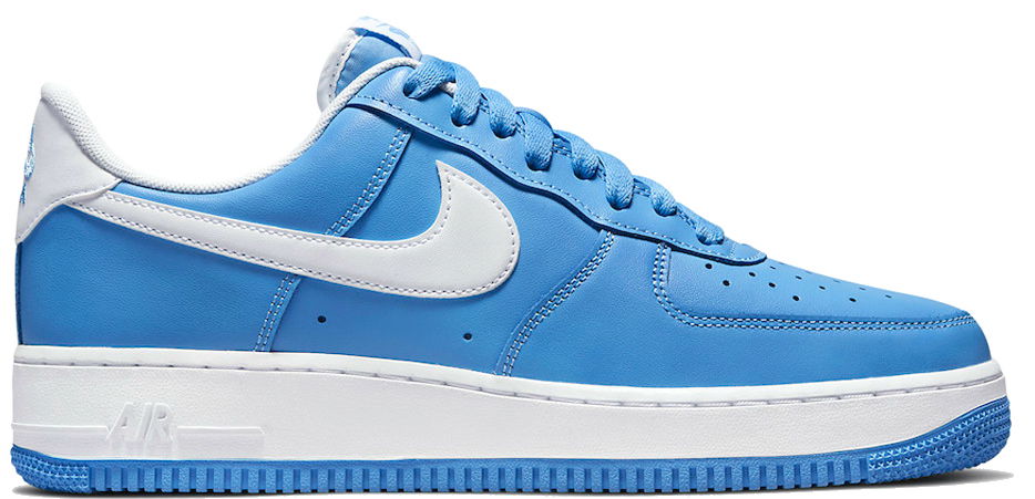 Sneakers og sko Nike Air Force 1 Low '07 University Blue White Blå | DC2911-400, 0