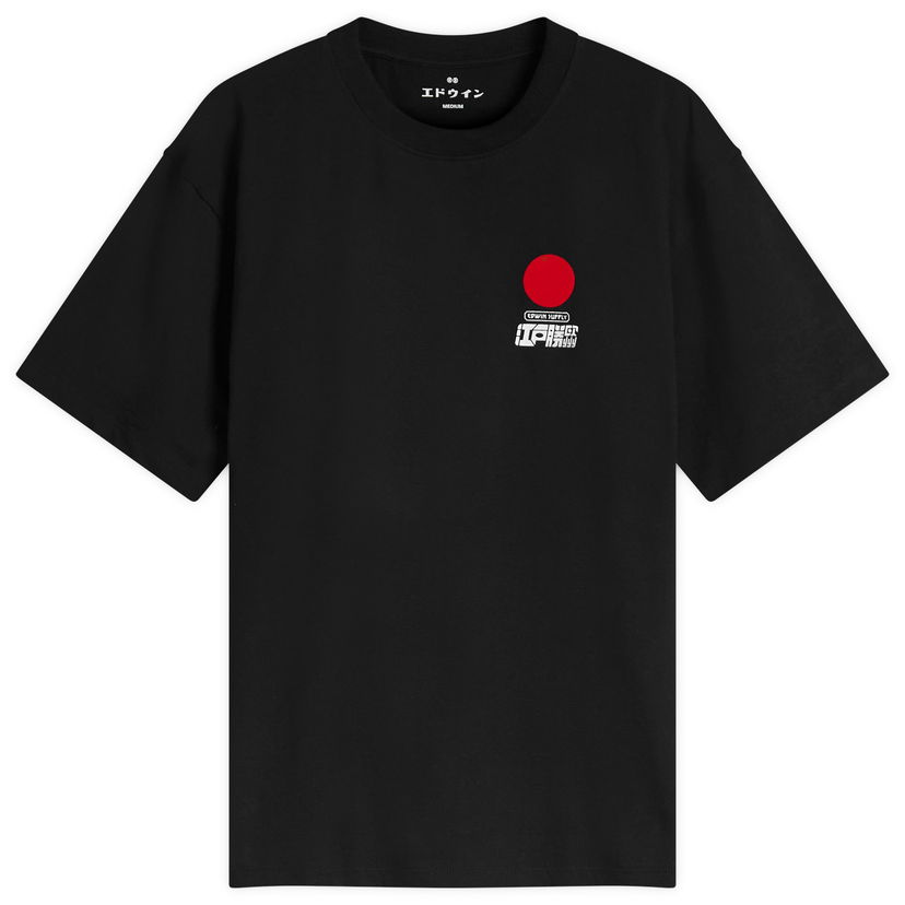 T-shirt EDWIN Edwin Sun Graphic T-Shirt Sort | I035002-8900