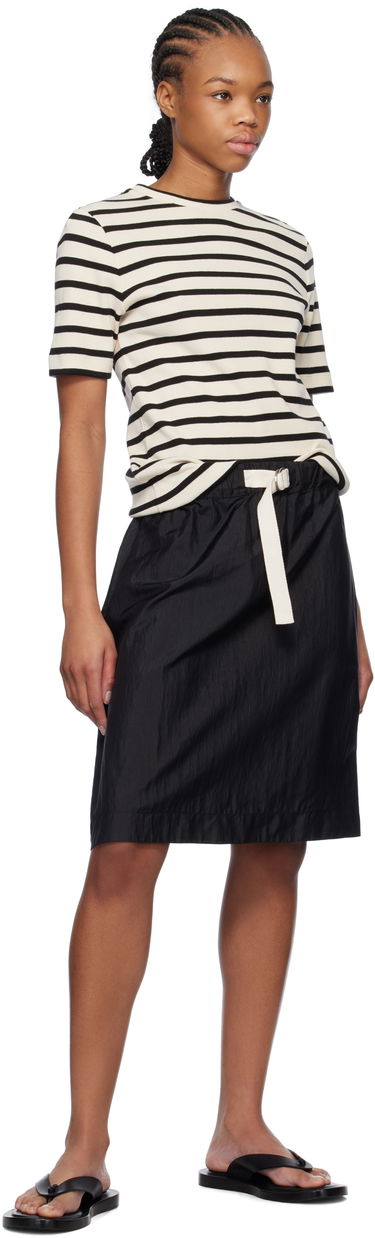 Nederdel Jil Sander Jil Sander Belted Midi Skirt Sort | J40MA0169_J70003, 3