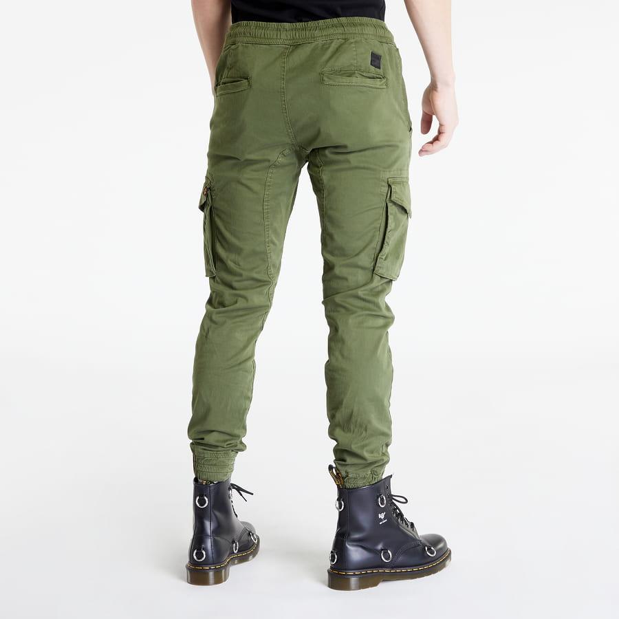 Cargo bukser Alpha Industries Cotton Twill Jogger Grøn | 116202-142, 1