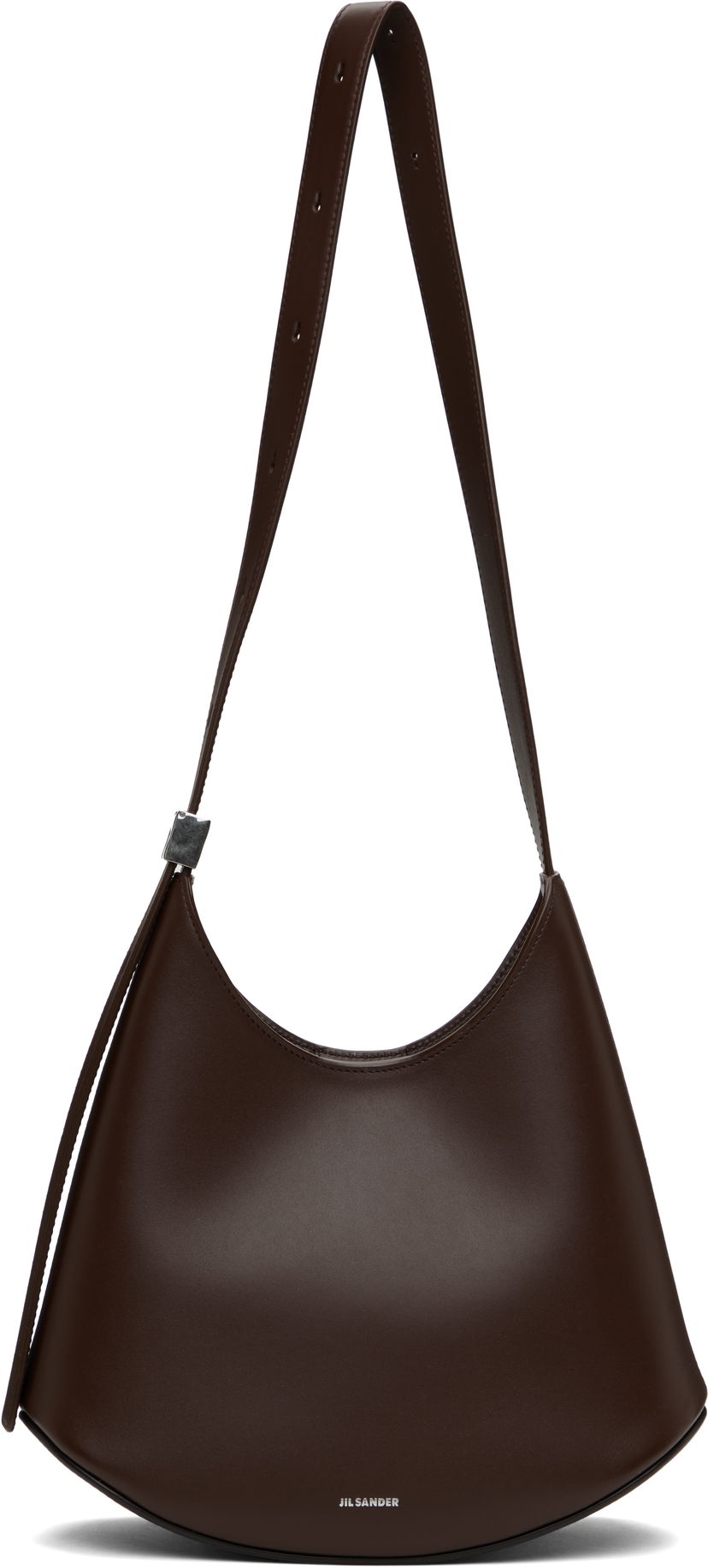 Skuldertaske Jil Sander Jil Sander Eldorado Small Shoulder Bag Brun | J08ZH0062_P8354