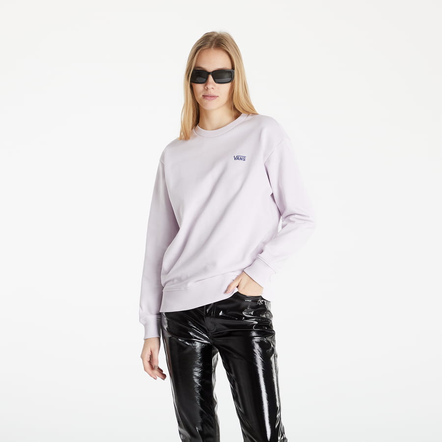 Sweatshirt Vans W Flying V Boyfriend Crew Hvid | VN0A5AQ1YEU1, 0