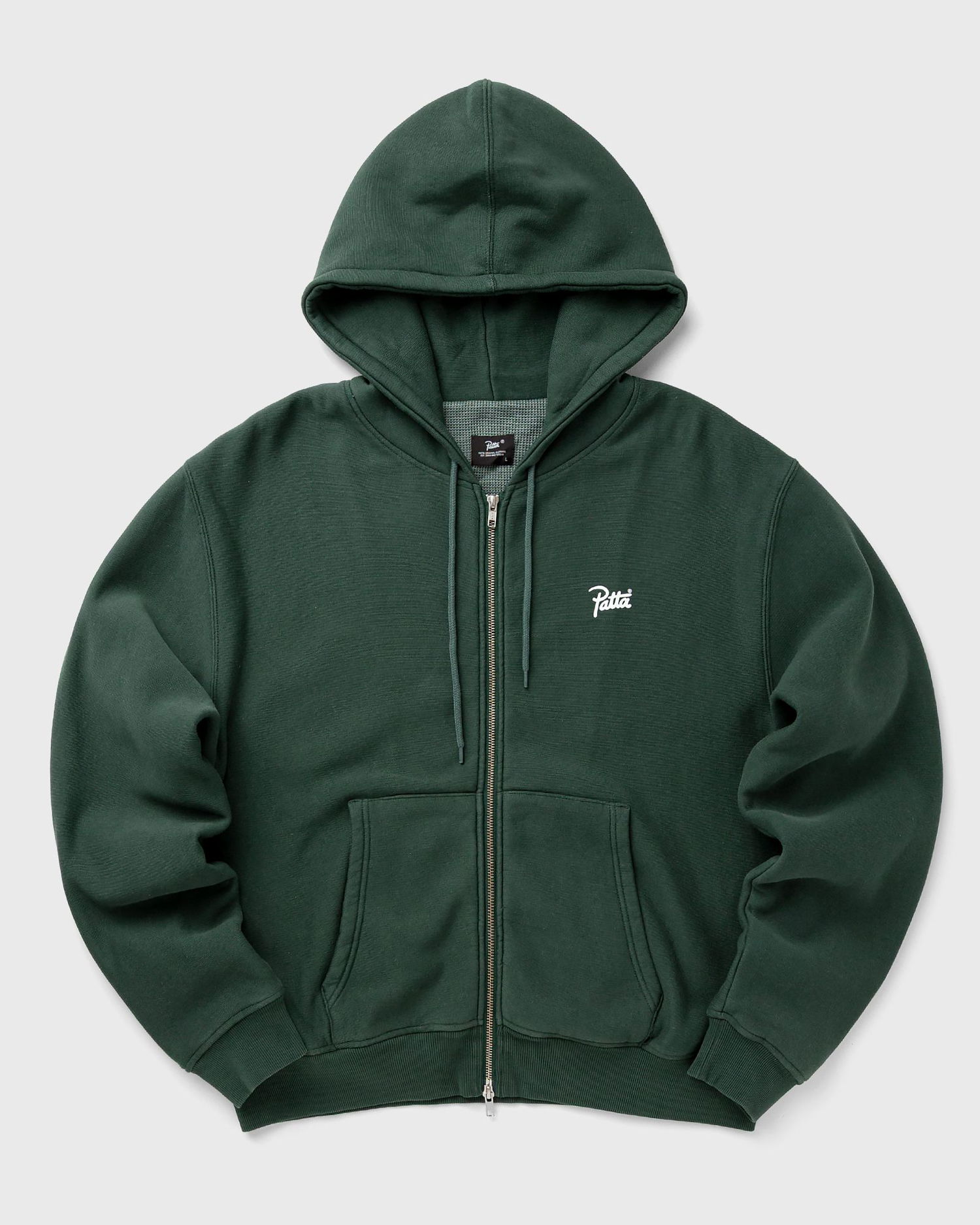 Sweatshirt Patta Classic Zip Up Hooded Sweater Grøn | POC-AW25-2050-331-0009-201, 0