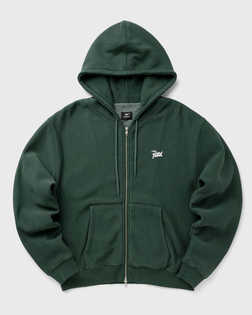 Sweatshirt Patta Classic Zip Up Hooded Sweater Grøn | POC-AW25-2050-331-0009-201