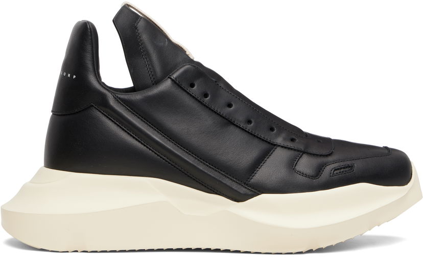 Sneakers og sko Rick Owens Rick Owens Concordians Geth Runner Sort | RU02E1814 LCOEP7