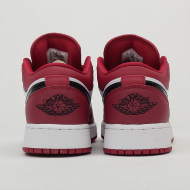 Sneakers og sko Jordan Air Jordan 1 Low GS "Noble Red" Bourgogne | 553560-604, 3