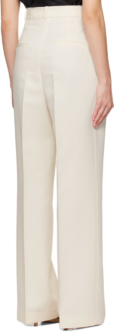 Bukser Róhe Róhe High-Waist Tailored Trousers Hvid | 414-30-052, 2