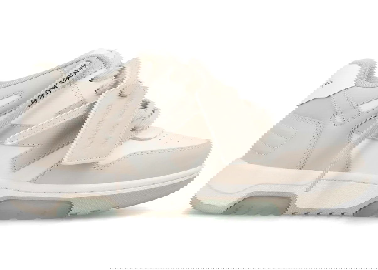 Sneakers og sko Off-White Out Off Office Calf "Leather White Beige" W Beige | OWIA259C99-LEA006-0161, 0