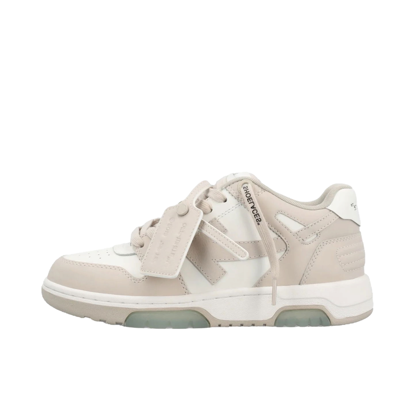 Sneakers og sko Off-White Out Off Office Calf "Leather White Beige" W Beige | OWIA259C99-LEA006-0161
