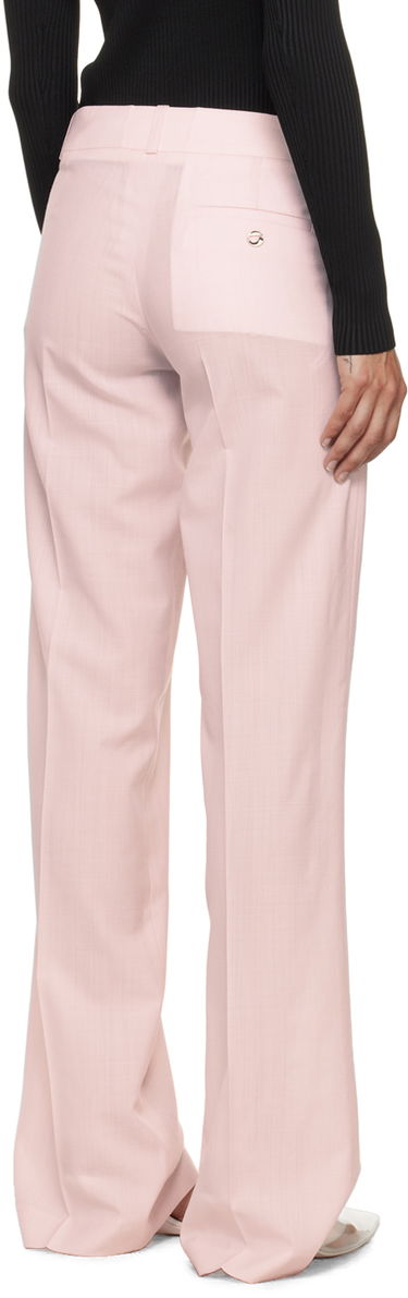 Bukser Coperni Glen Check Trousers Lyserød | COPP63834, 2