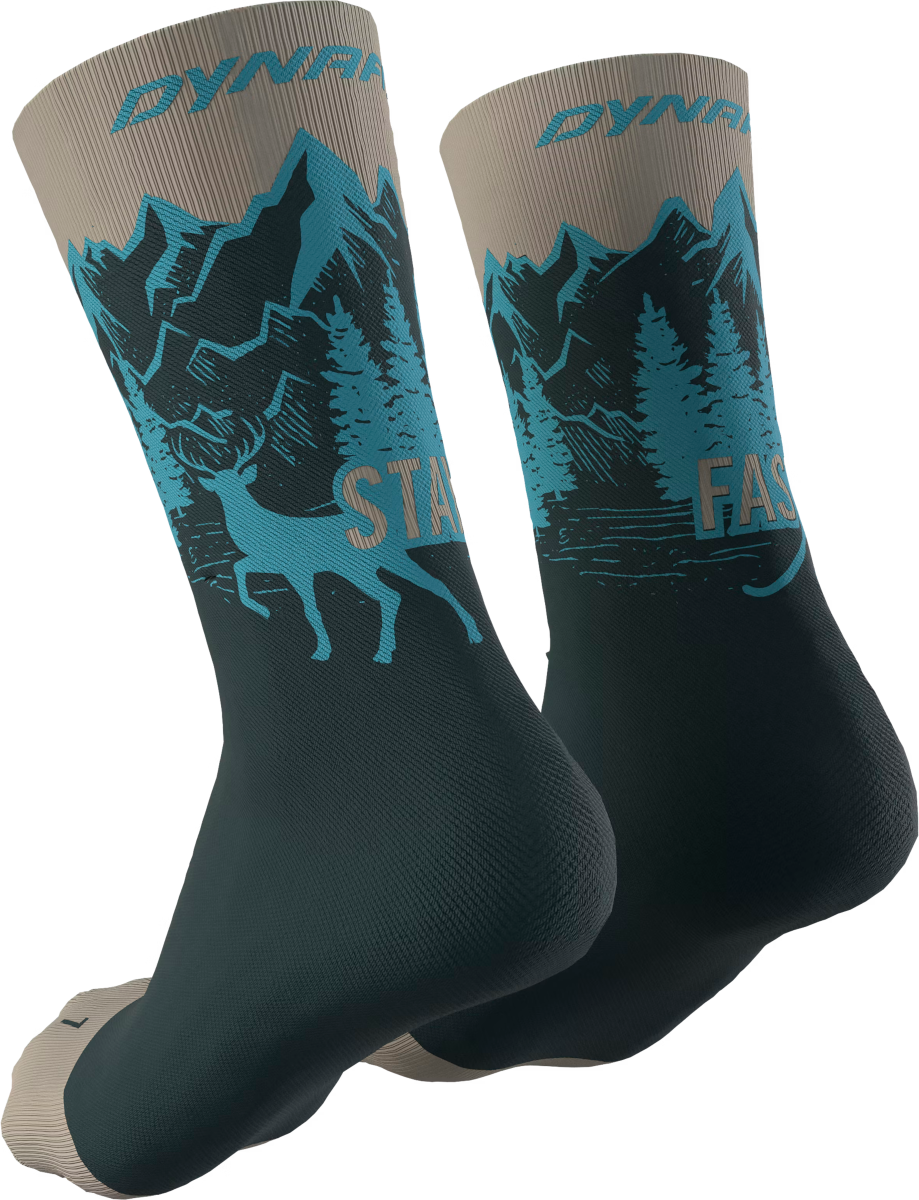 Sokker Dynafit FAST Socks Grøn | 08-0000071526-5261, 1