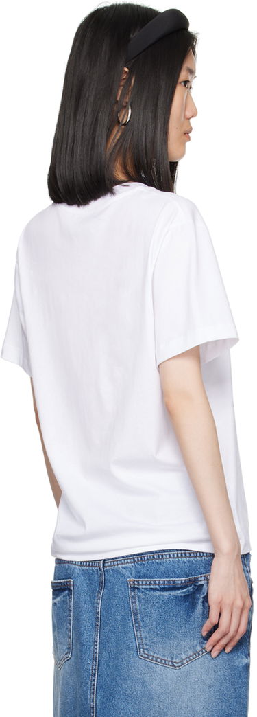 T-shirt Moschino Moschino Jeans 'Culture Take Away' Graphic T-Shirt Hvid | 242K10708, 2