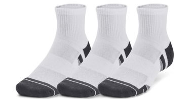 Sokker Under Armour Perfromance Tech Quarter Socks - 3 pack Hvid | 1379510-100, 1