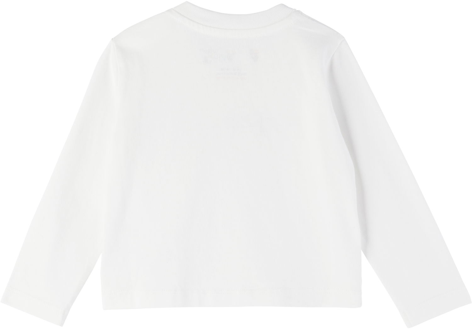 T-shirt Off-White Off-White Bookish Long-Sleeved T-Shirt Hvid | OBXB001S25JER0040110, 1