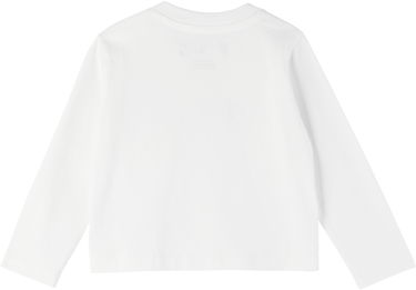 T-shirt Off-White Off-White Bookish Long-Sleeved T-Shirt Hvid | OBXB001S25JER0040110, 1