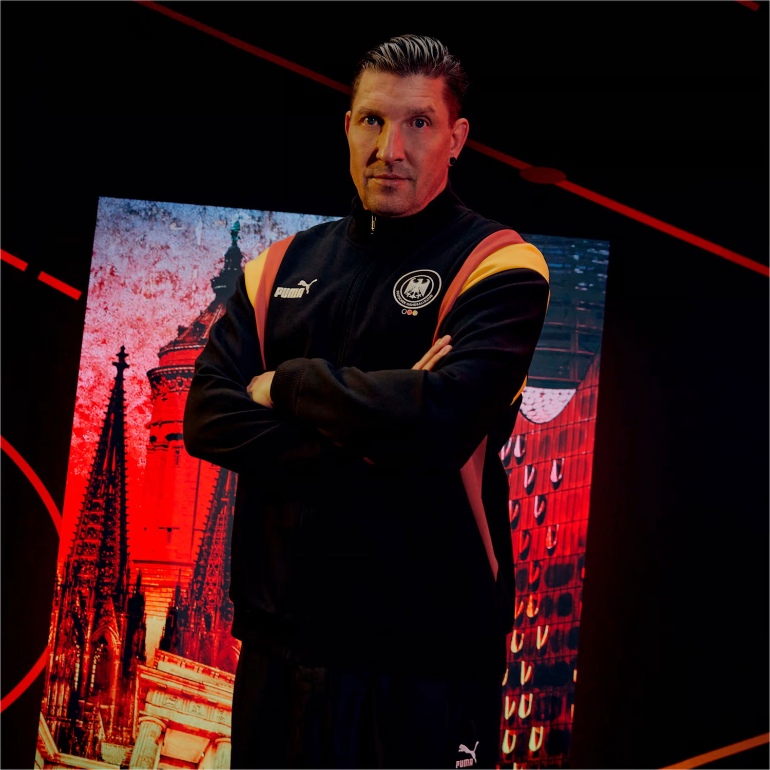 Jakke Puma DHB Archive Track Jacket Sort | 775868-02, 1