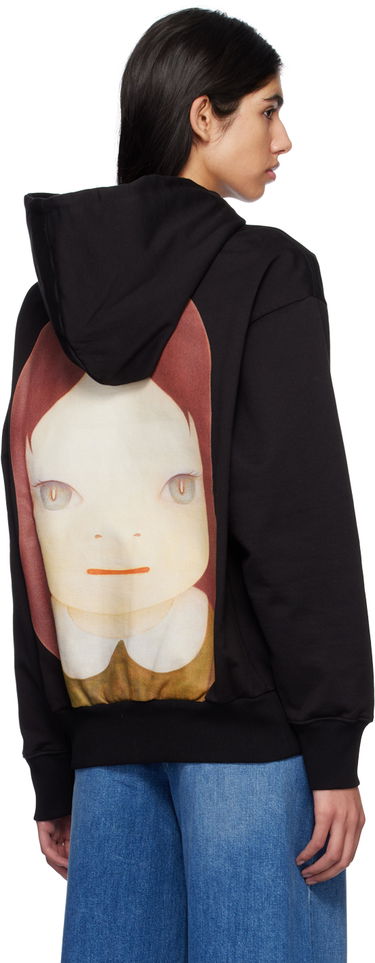 Sweatshirt Stella McCartney Printed Twins II Hoodie Sort | 6018463SNP43, 2