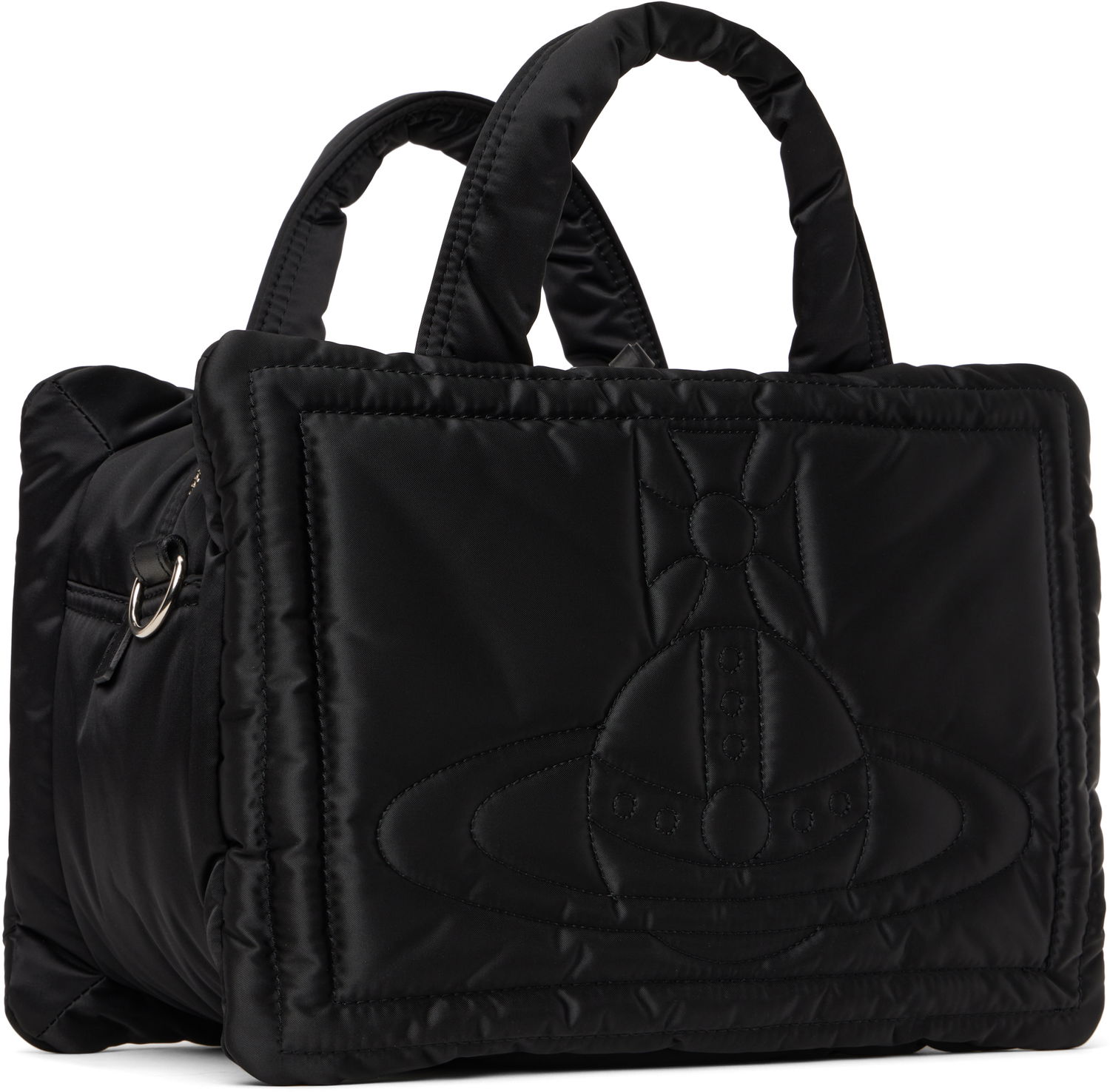 Mulepose Vivienne Westwood Small Quilted Tote Bag Sort | 4D020005U-W011M-, 1