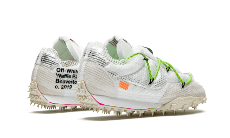 Sneakers og sko Nike Off-White x Waffle Racer "White" Hvid | CD8180-100, 1