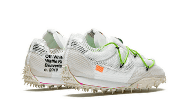 Sneakers og sko Nike Off-White x Waffle Racer "White" Hvid | CD8180-100, 1