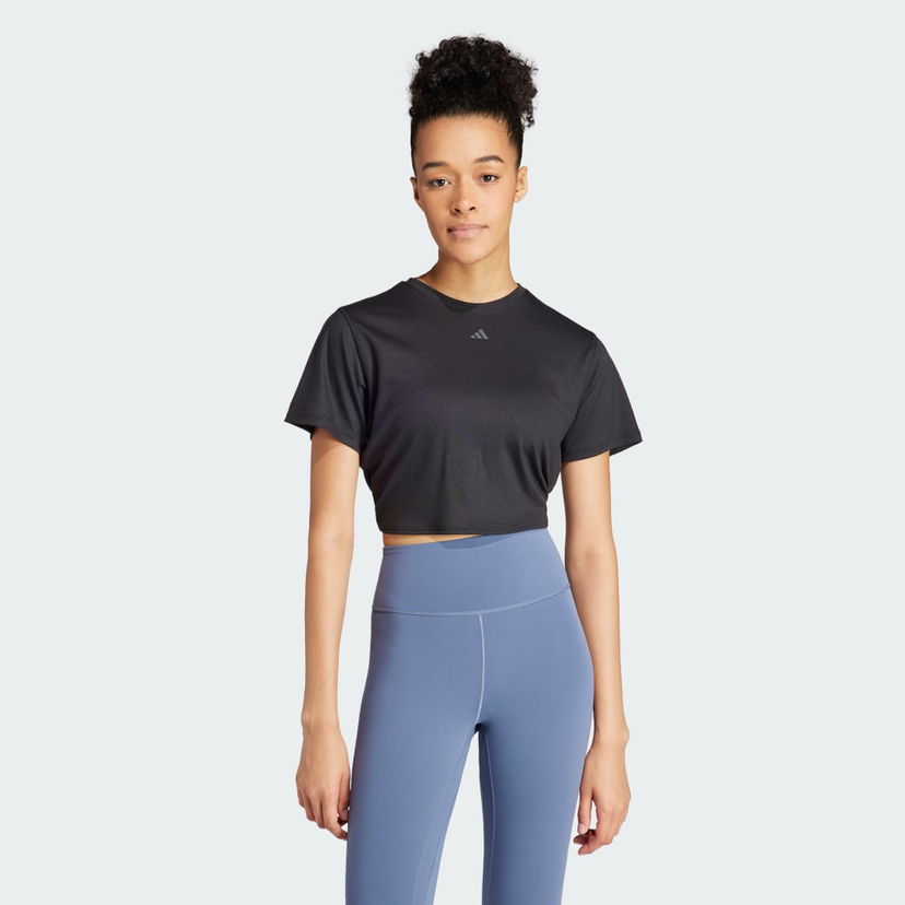 T-shirt adidas Performance Yoga Studio Wrapped Tee Sort | IS2988