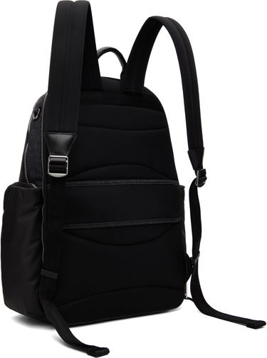 Rygsæk BOSS Textured Fabric Hardware Backpack Sort | 50548018, 2
