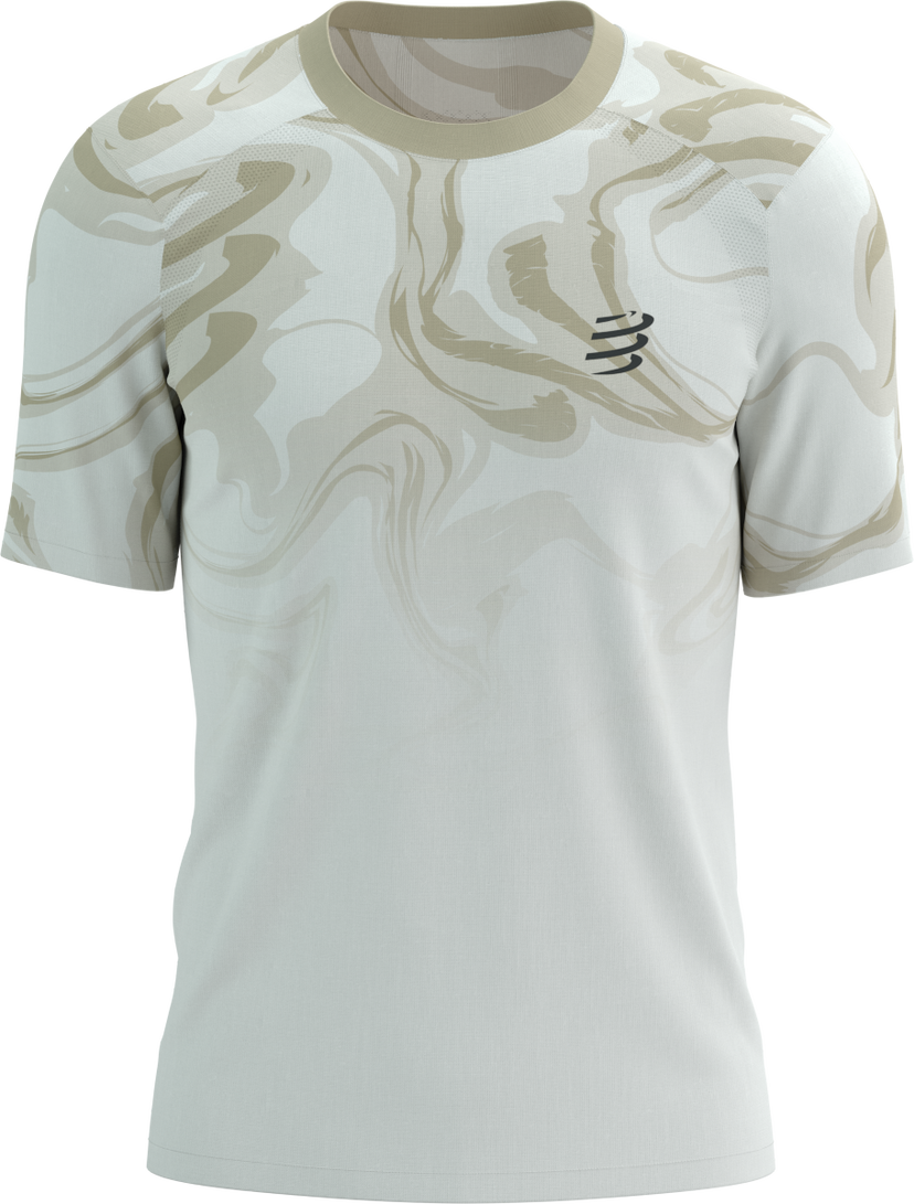 T-shirt Compressport Compressport Performance Short Sleeve T-Shirt Beige | atsm4920-atsm4920051