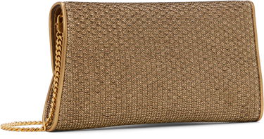 Håndtaske Tom Ford Tom Ford Nobile Textured Fabric Clutch Metalisk | L1736-TSY048X, 2