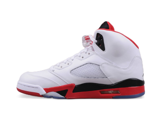 Sneakers og sko Jordan Air Jordan 5 Retro "Fire Red" 2013 Hvid | 136027 120