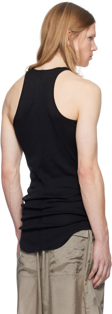Tanktop Rick Owens Rick Owens Hollywood Basic Rib Tank Top Sort | RU01E5150 MR, 2