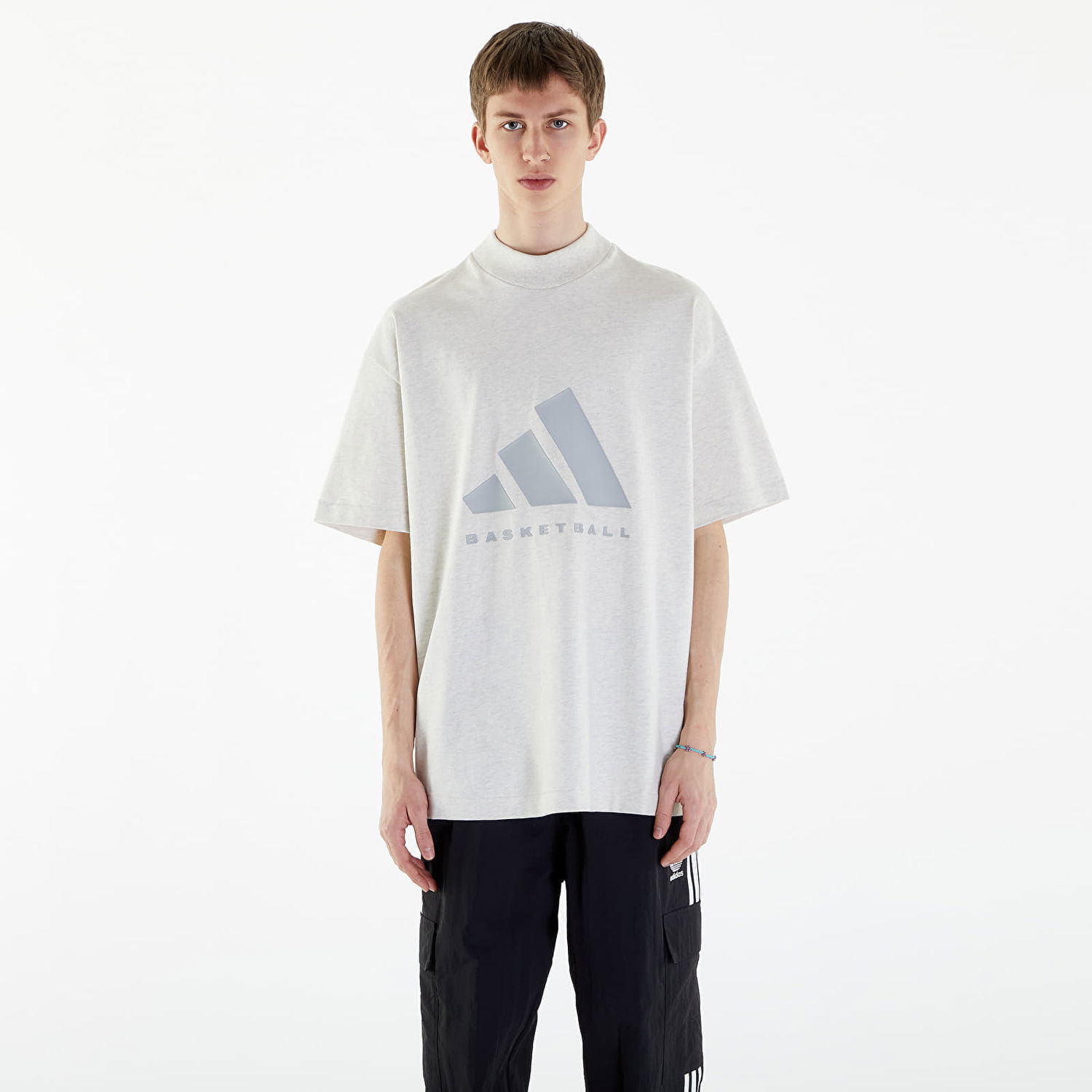 T-shirt adidas Performance Basketball Tee UNISEX Hvid | IX1968, 0