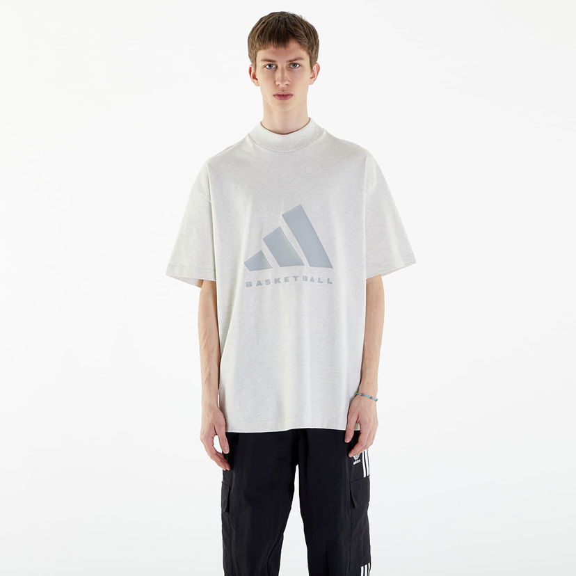 T-shirt adidas Performance Basketball Tee UNISEX Hvid | IX1968