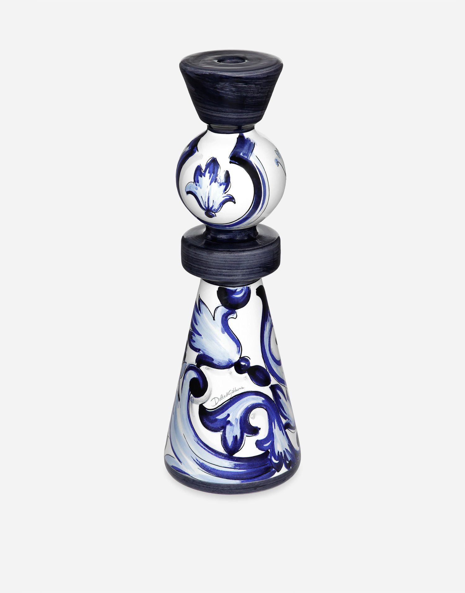 Stearinlys Dolce & Gabbana Ceramic Candle Holder Large Onesize Blå | TCC186TCACDUB001, 1