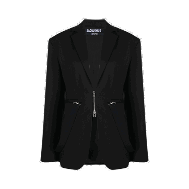 Skjorte Jacquemus La Veste Filu Blazer Sort | 223JA018 1075 990, 0