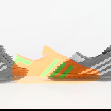 Sneakers og sko adidas Originals Hamburg Orange Solar Green W Orange | IH5460, 3