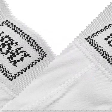 Undertøj og sokker Versace Men's Logo Boxer Trunk White Hvid | 1014037-1A09984-1W000, 1