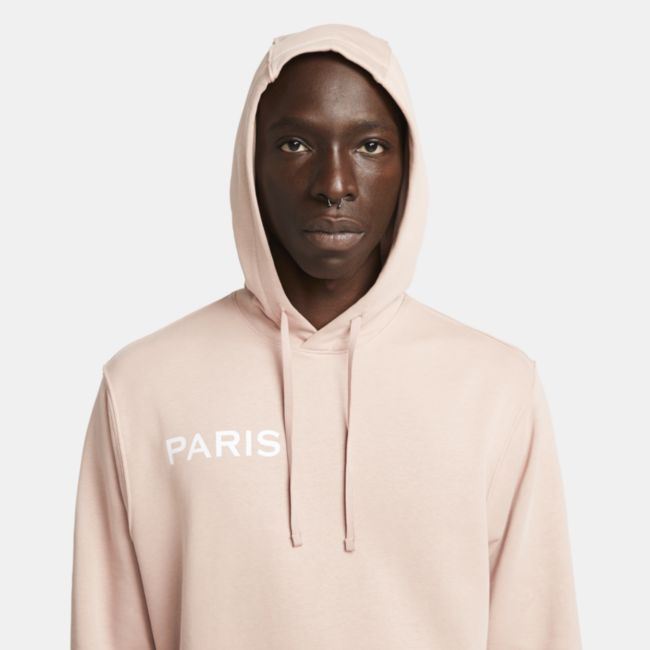 Sweatshirt Nike Paris Saint-Germain  French Terry Football Hoodie Lyserød | DN1317-609, 0