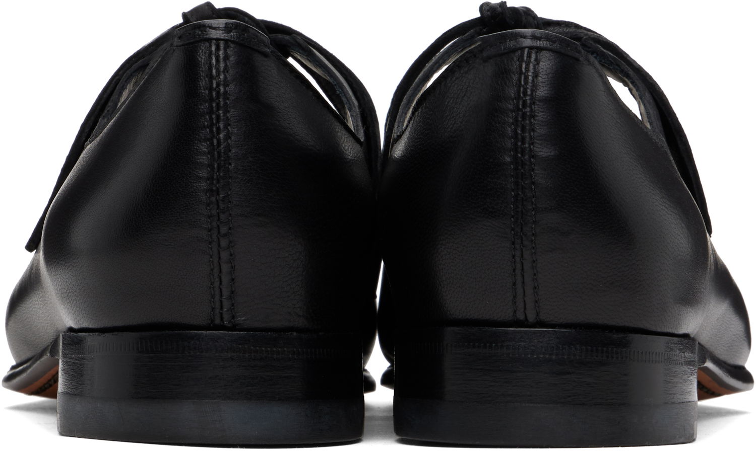 Kjole Bode Bode Verbena Ballerina Flats Sort | MRFW000032, 1