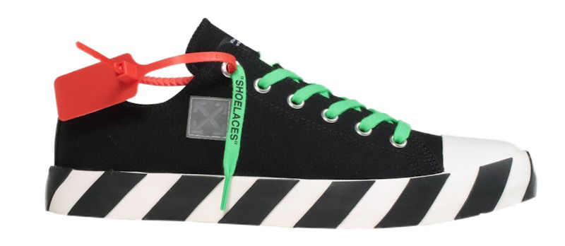 Sneakers og sko Off-White Vulc Low Top Black FW19 Sort | OMIA028E19D330021000, 0