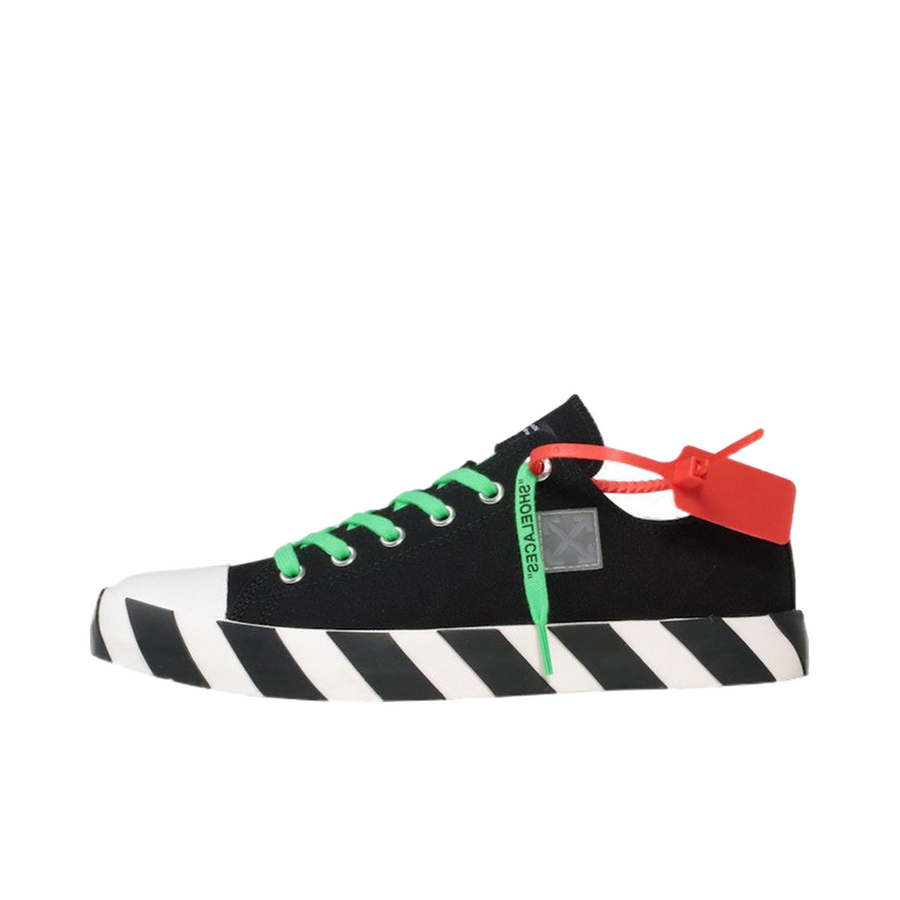 Sneakers og sko Off-White Vulc Low Top Black FW19 Sort | OMIA028E19D330021000