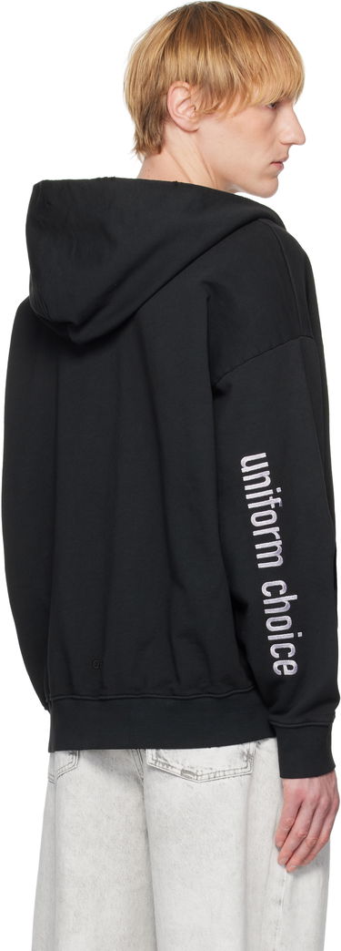 Sweatshirt 032C 032c "Routine" Zip-Up Hoodie Sort | S25-URC-0841-050, 2
