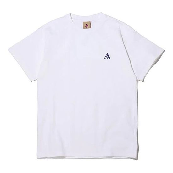 T-shirt Nike ACG ACG Embroidered Logo T-Shirt Hvid | DC4082-101