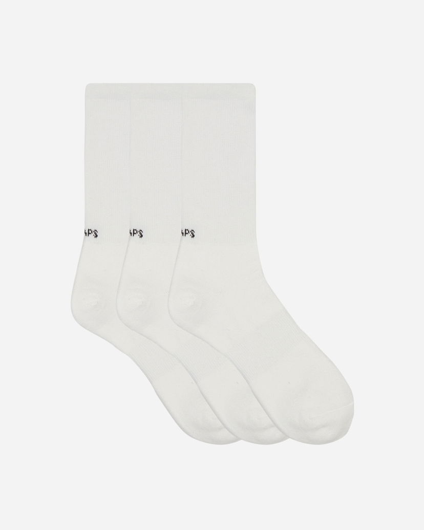 Sokker WTAPS Skivvies Socks Hvid | 252MYDT-UWM05 WHITE