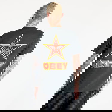 T-shirt OBEY OBEY Star T-Shirt Sort | 165264118, 2