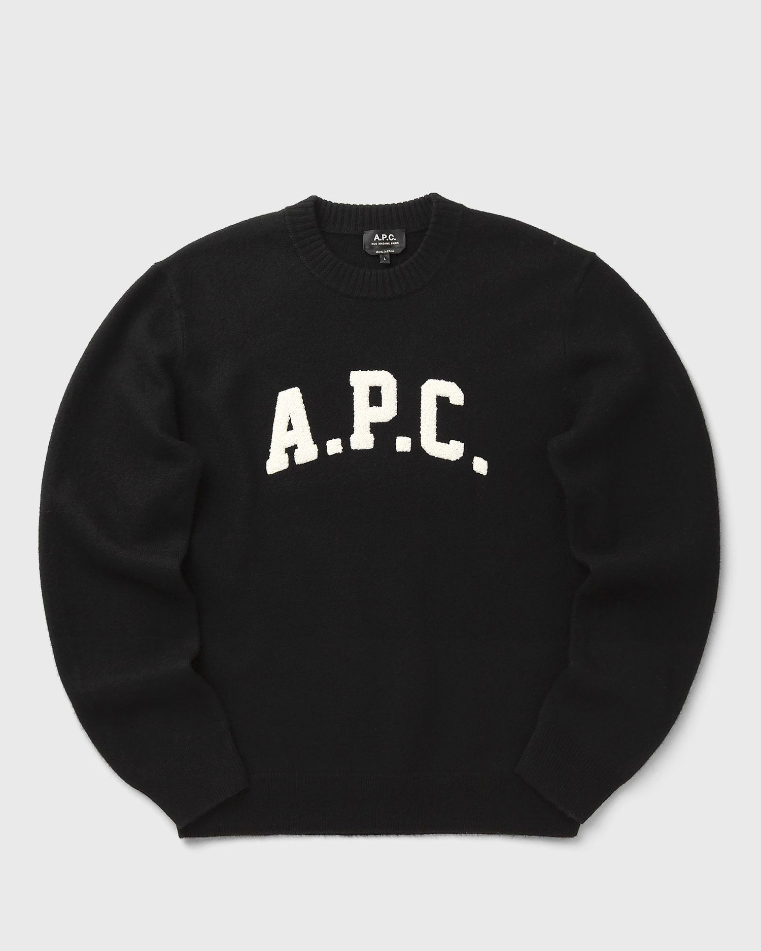 Sweater A.P.C. A.P.C. Jay Pullover Sweater Sort | WVBDK-H23458-LZZ, 0