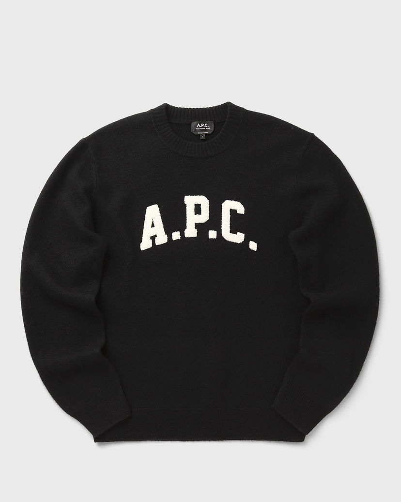 Sweater A.P.C. A.P.C. Jay Pullover Sweater Sort | WVBDK-H23458-LZZ